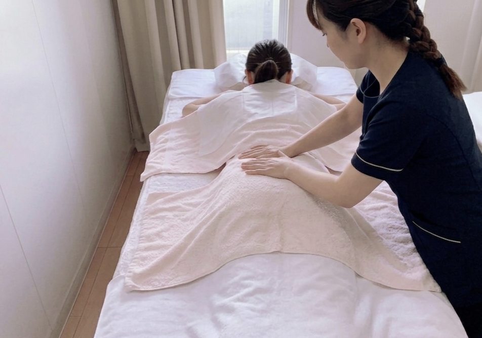 施術の様子